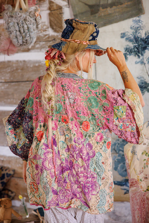 PIECEWISE CROP DASHI KIMONO - JACKET 1234