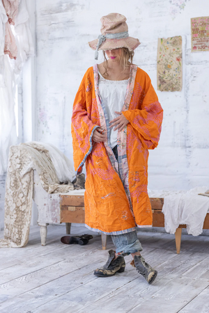 DHARMA DRAGON EMBROIDERED KIMONO - JACKET 809