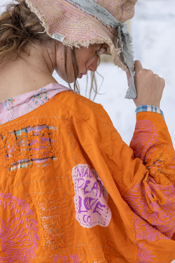DHARMA DRAGON EMBROIDERED KIMONO - JACKET 809