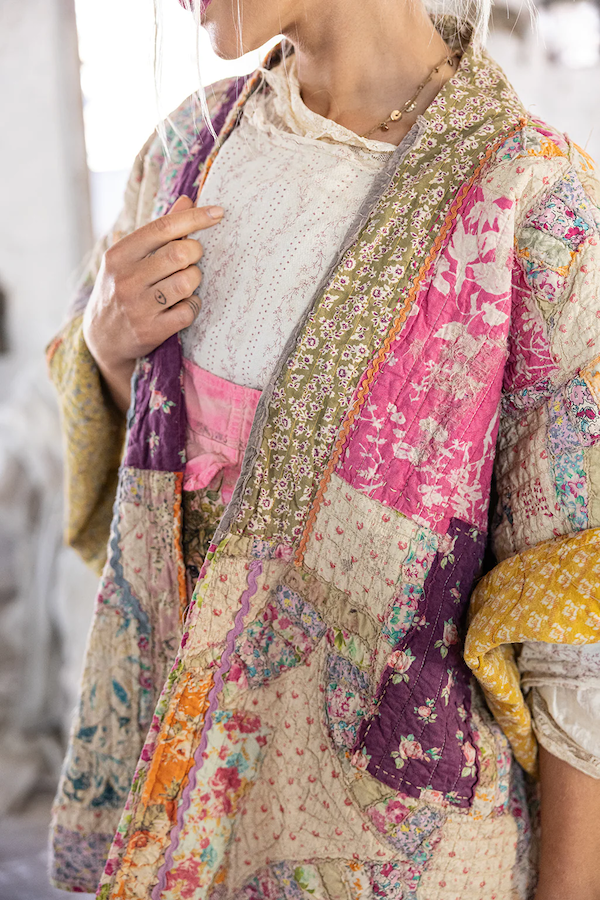 QUILTWORK AINIKA KIMONO - JACKET 958