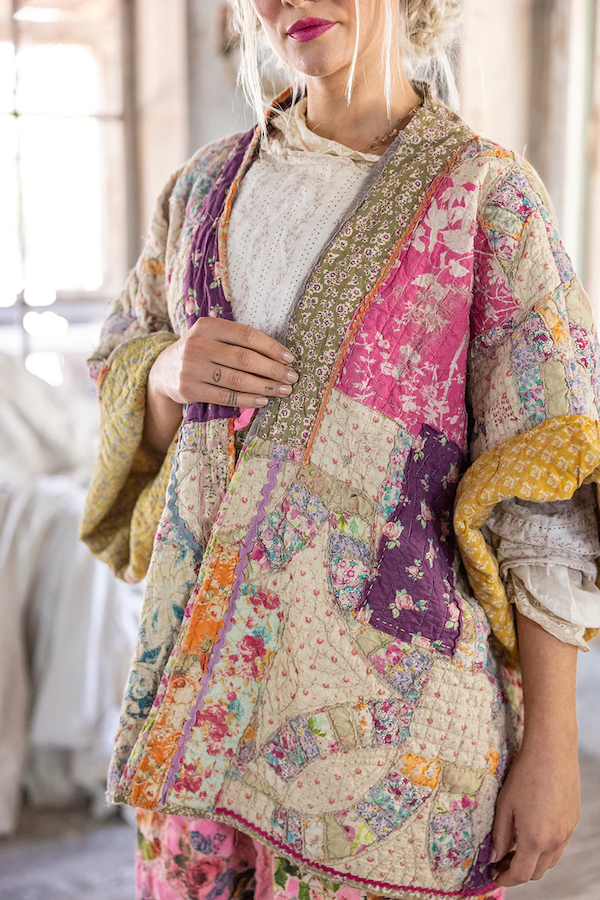 QUILTWORK AINIKA KIMONO - JACKET 958
