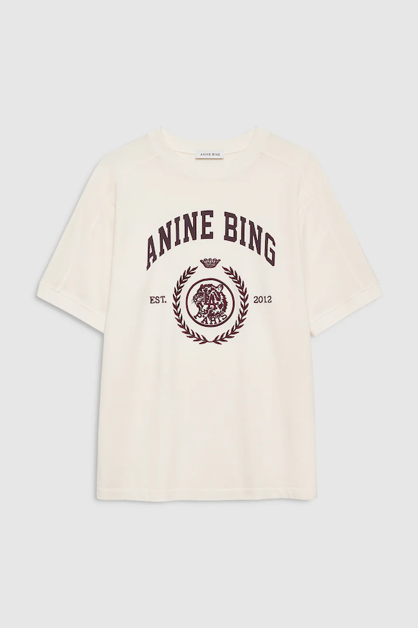 JAYLIN TEE COLLEGIATE - CREAM