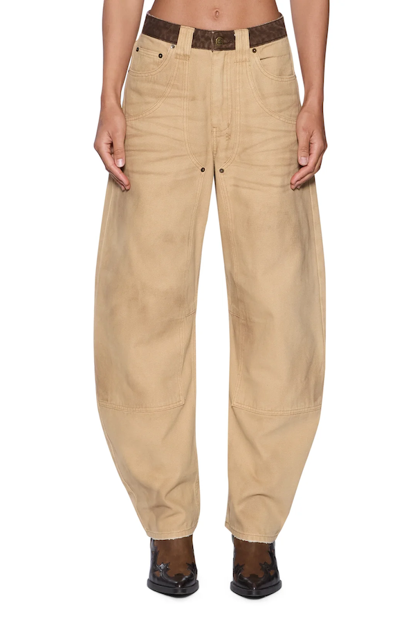 BARREL JEAN CARPENTER - SIERRA TAN