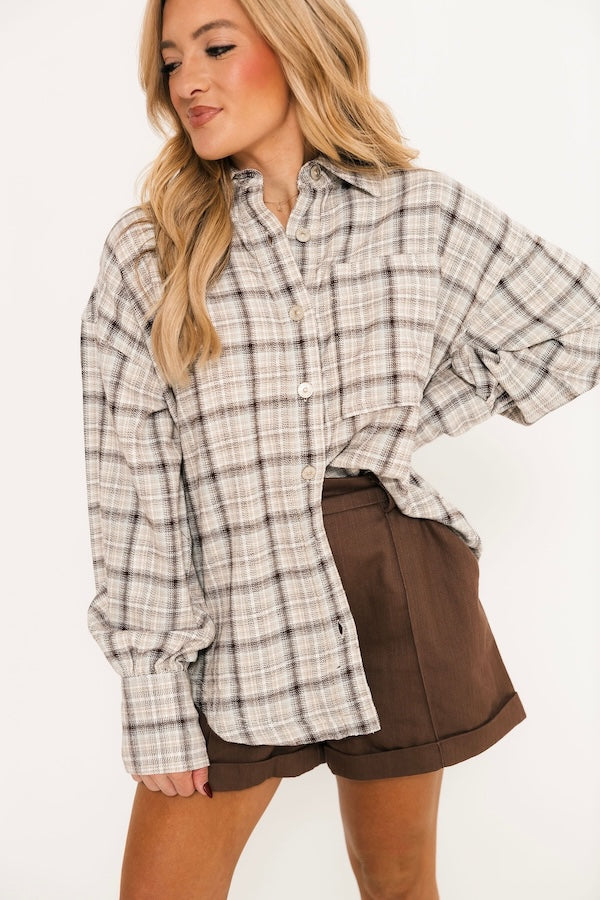 ASHLEY PLAID KRISTA SHIRT