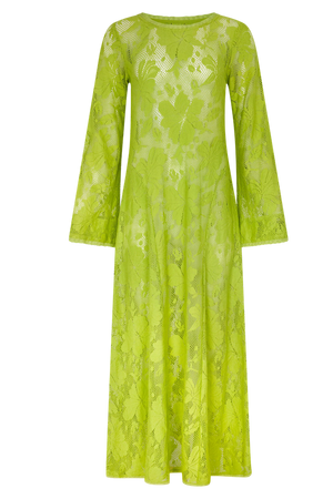 NOVA LACE CHERRY MAXI DRESS