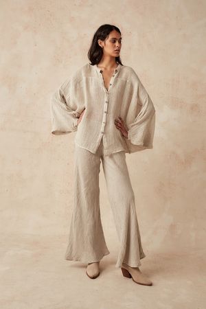 OBOE SHIRT - RETE NATURAL