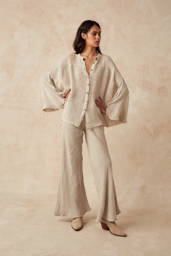 OBOE SHIRT - RETE NATURAL