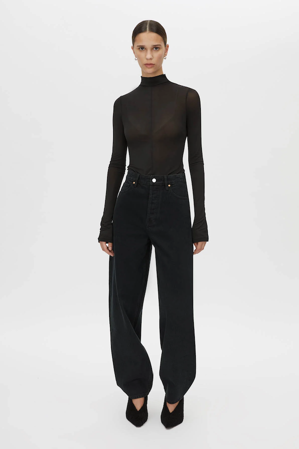LENNOX DENIM JEAN - INKY BLACK