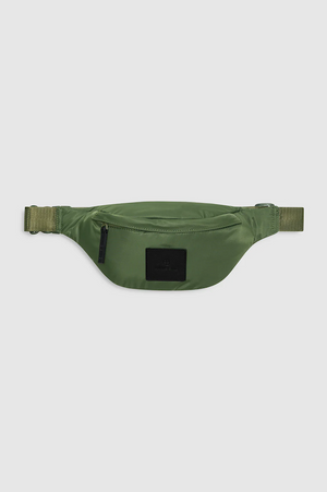LEON SMALL WAIST BAG NYLON - ARMY GREEN