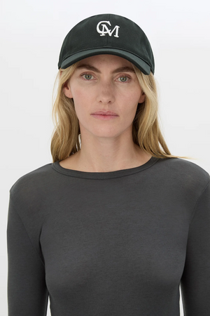 ISOLDE EMBROIDERED LOGO CAP