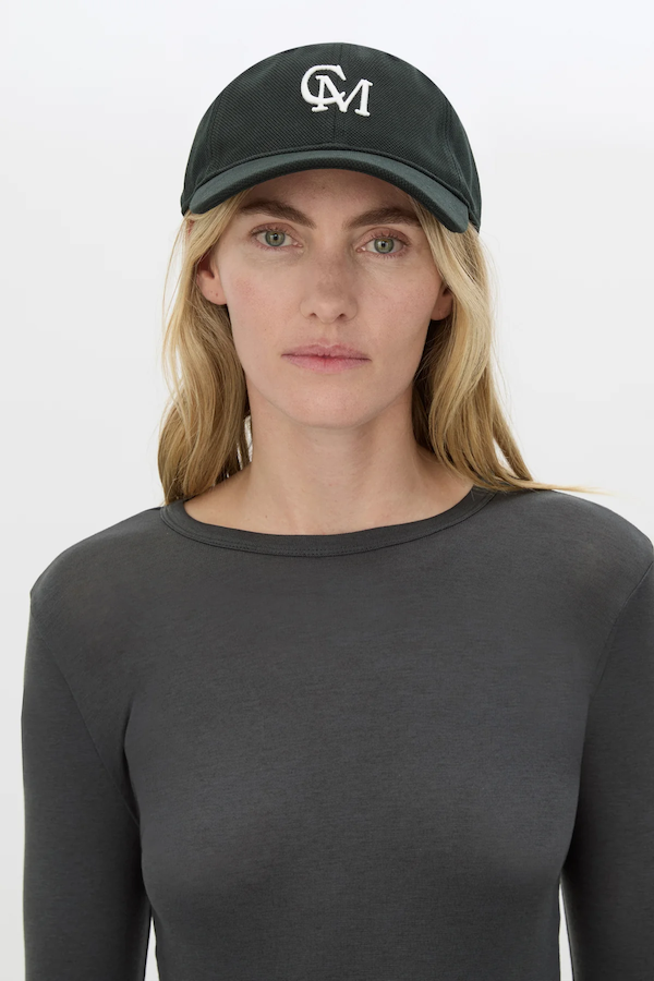 ISOLDE EMBROIDERED LOGO CAP