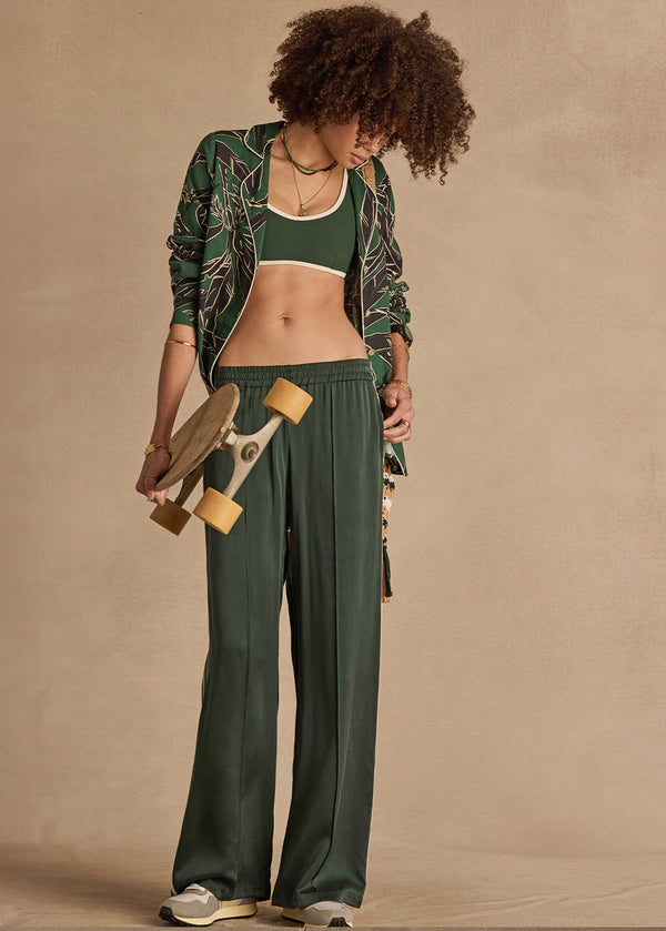 MARNIE SILK WIDE LEG PANT