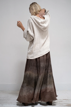 MARTYNA SHORT HOODIE - NATURAL