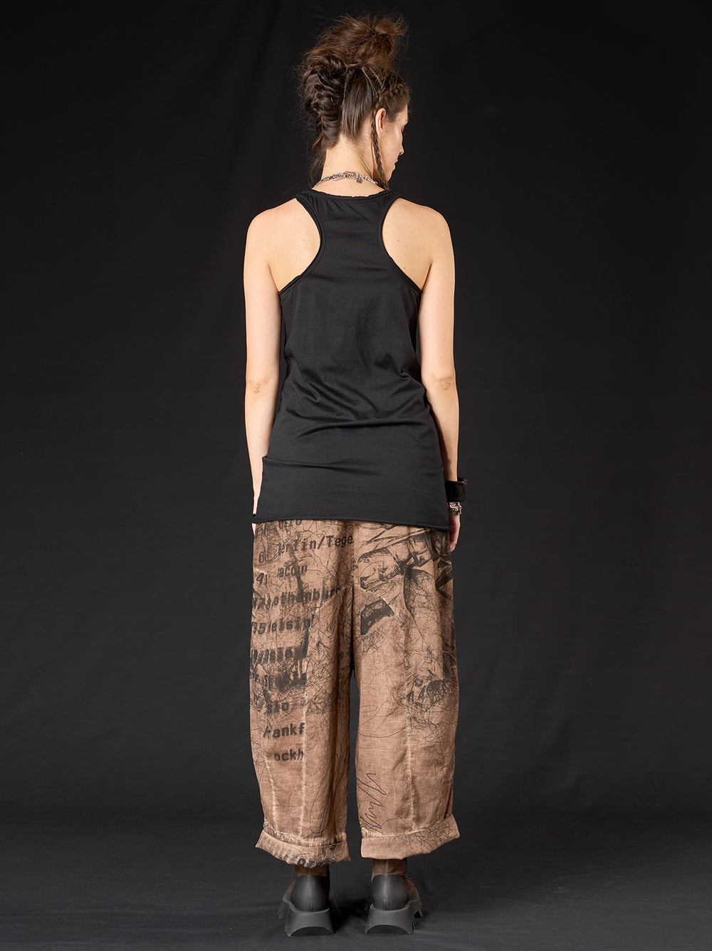 MIRRO PANTS - COPPER ALL OVER PRINT