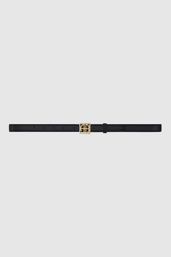 MONOGRAM BELT - BLACK