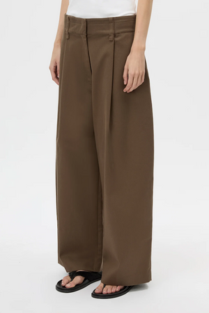 MAGNOLIA DRILL PANT - ELM