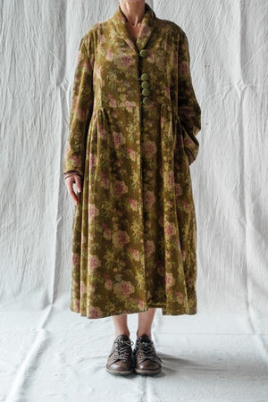 COAT MAURI - VELOUR FLEURS
