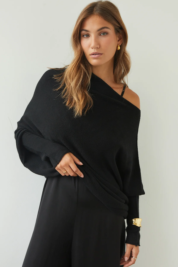NATALIE SWEATER - BLACK