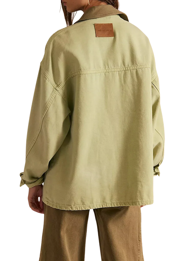 LEMON DENIM JACKET - WASHED SAGE