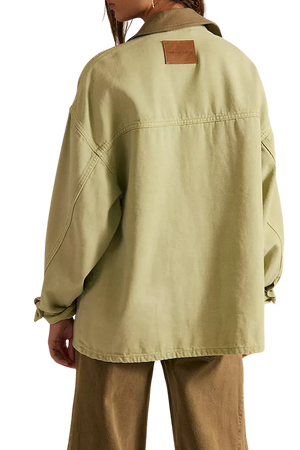 LEMON DENIM JACKET - WASHED SAGE