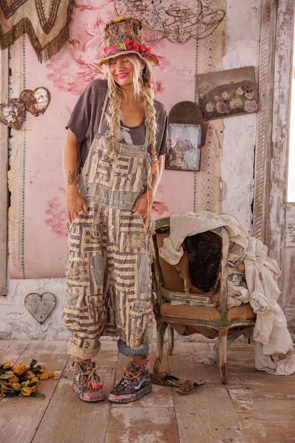 PATCHWORK FRANKIE OVERALLS - OVERALLS 162