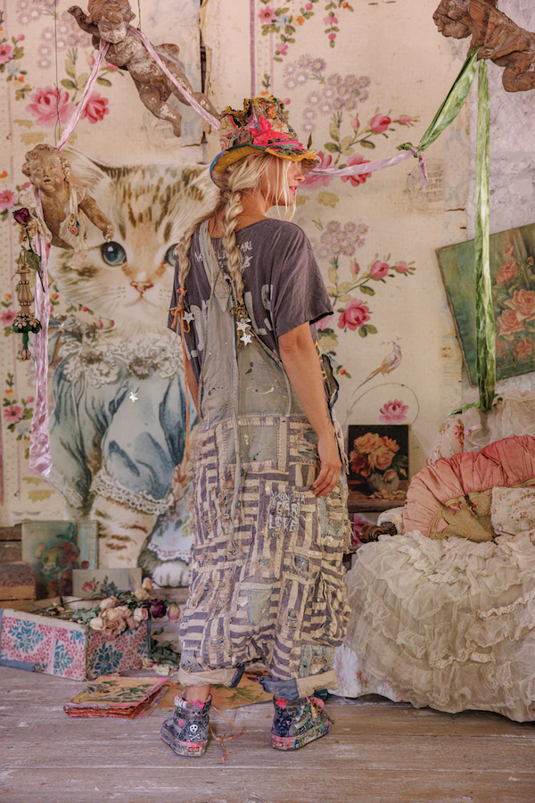 PATCHWORK FRANKIE OVERALLS - OVERALLS 162