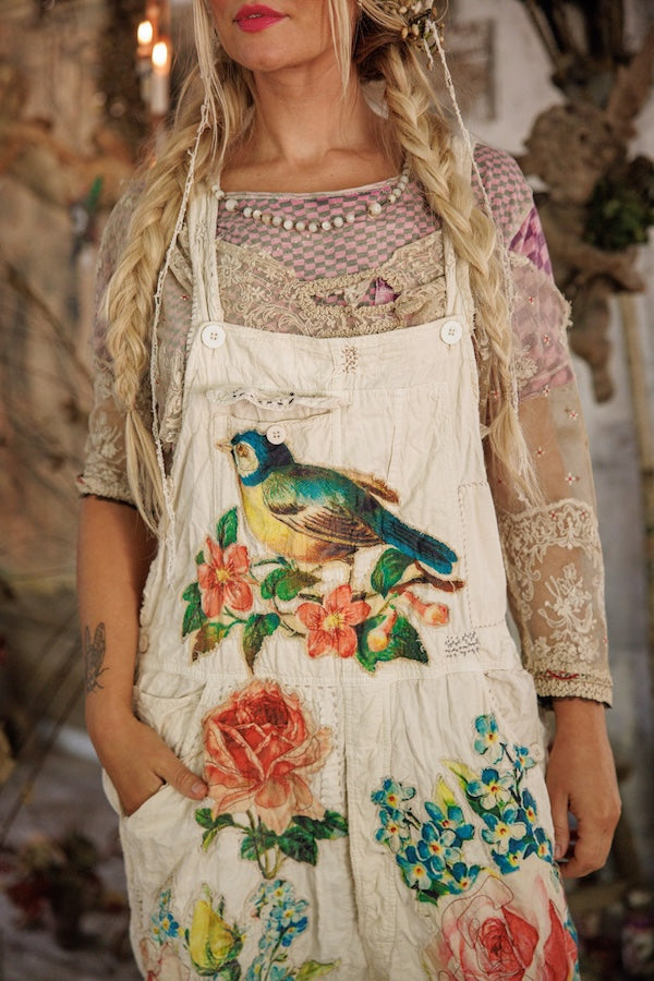 BIRDIE BOUQUET BENJAMIN OVERALLS - OVERALLS 171