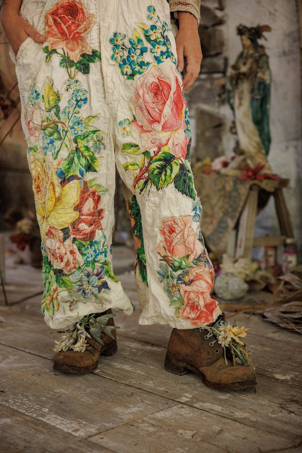 BIRDIE BOUQUET BENJAMIN OVERALLS - OVERALLS 171