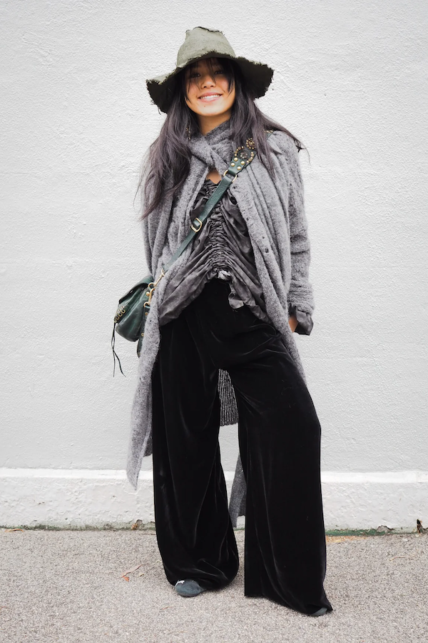 AMANO SPIDER LACE CASCADE CARDI