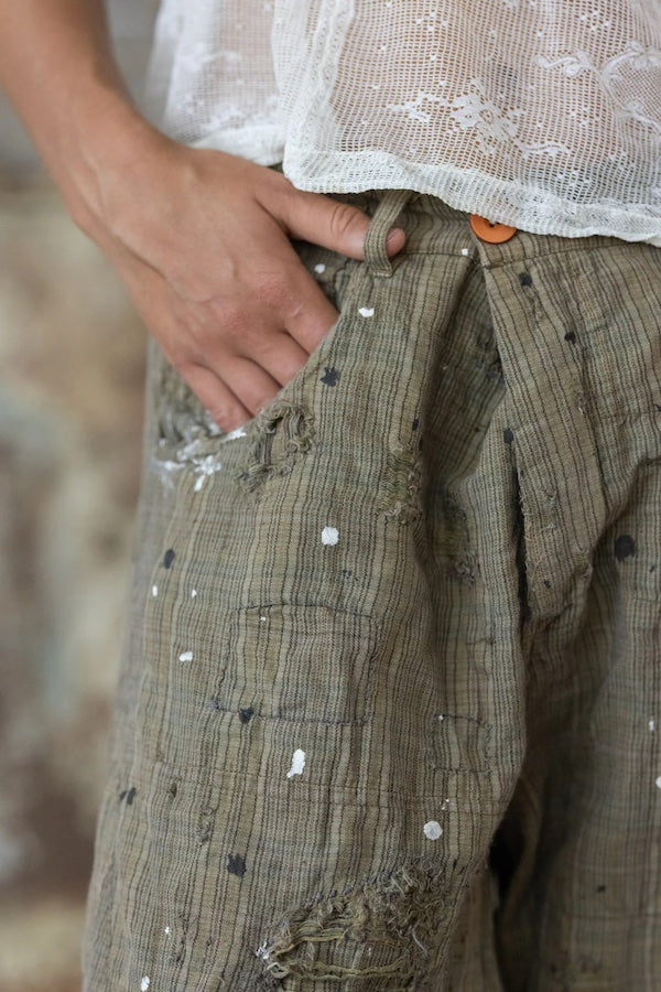 CHECK PROVISION TROUSERS - PANTS 420 TEDDY CHECK