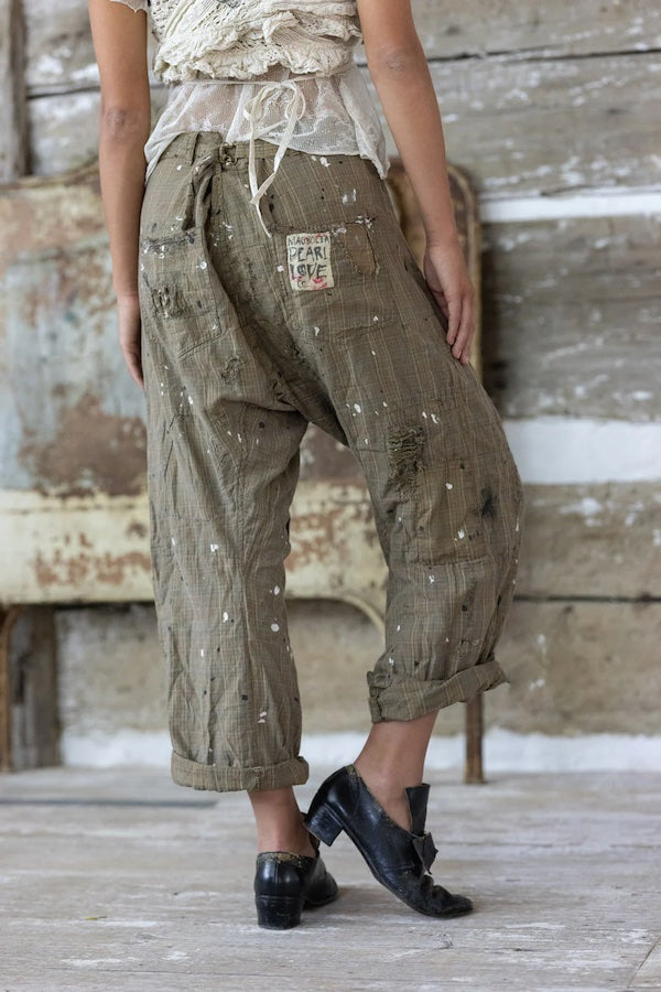 CHECK PROVISION TROUSERS - PANTS 420 TEDDY CHECK