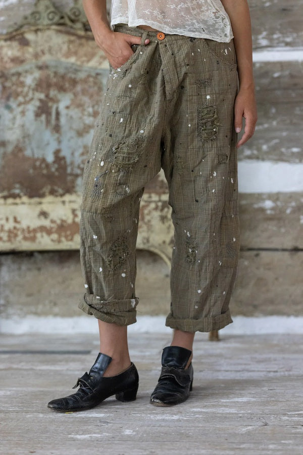 CHECK PROVISION TROUSERS - PANTS 420 TEDDY CHECK