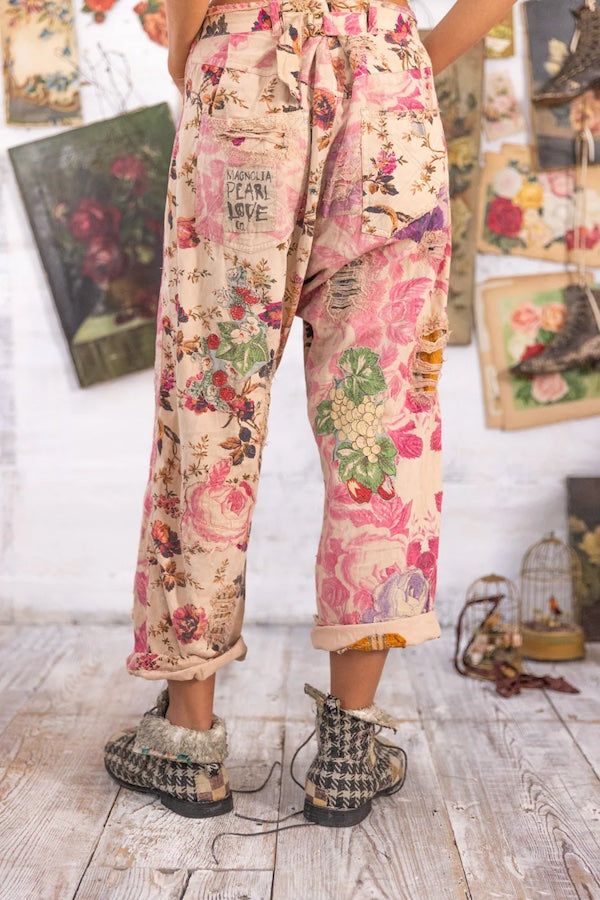 FLORAL MINER DENIMS - PANTS 522