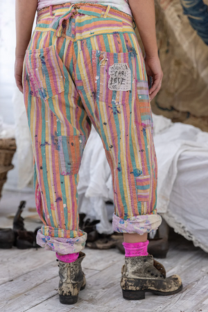 STRIPED MINER PANTS - PANT 530