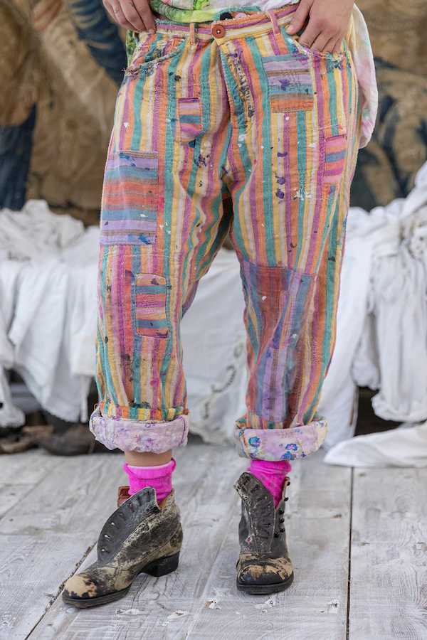 STRIPED MINER PANTS - PANT 530