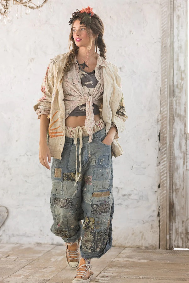 LINEN DANI BLUES DENIMS - PANTS 652
