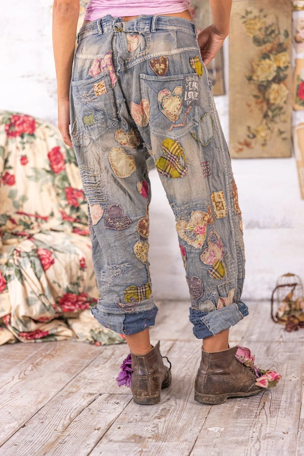 I HEART YOU MINER DENIMS - PANTS 728