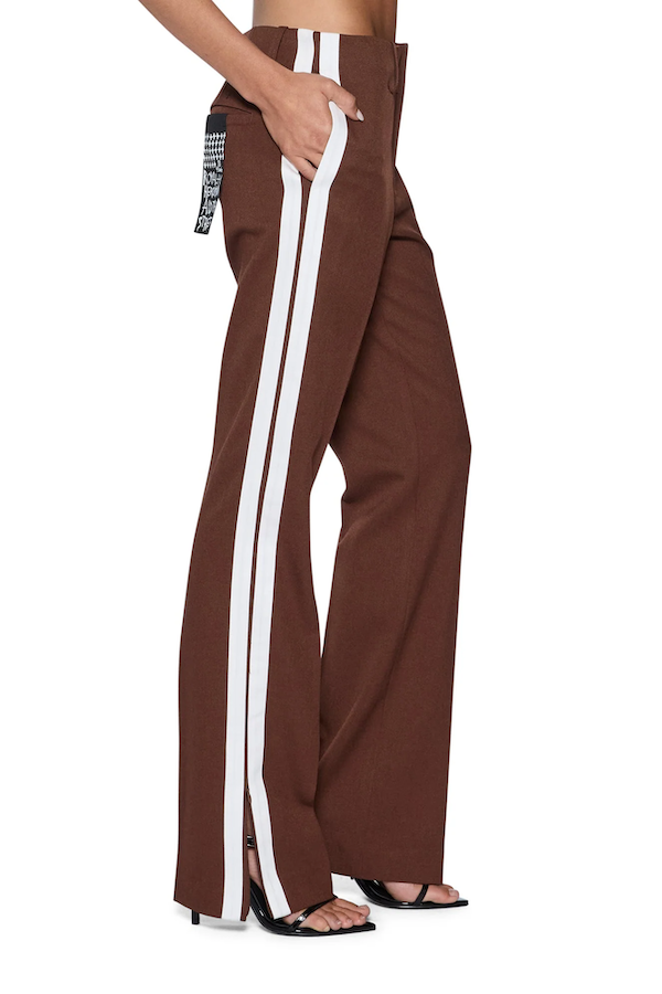 DARE STRAIGHT TROUSER - CHOCOLATE