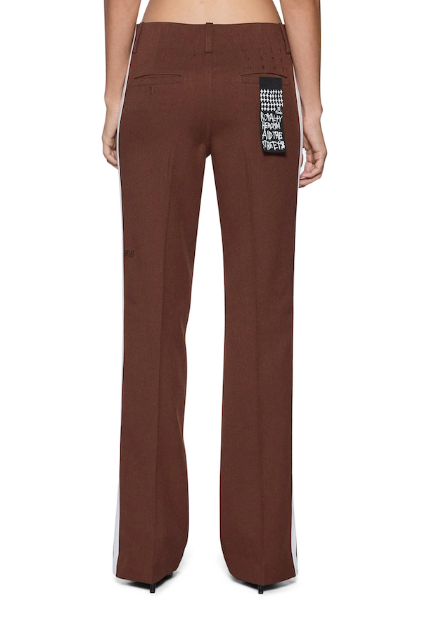 DARE STRAIGHT TROUSER - CHOCOLATE