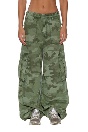 KSUPER CARGO PANT - HASH CAMO