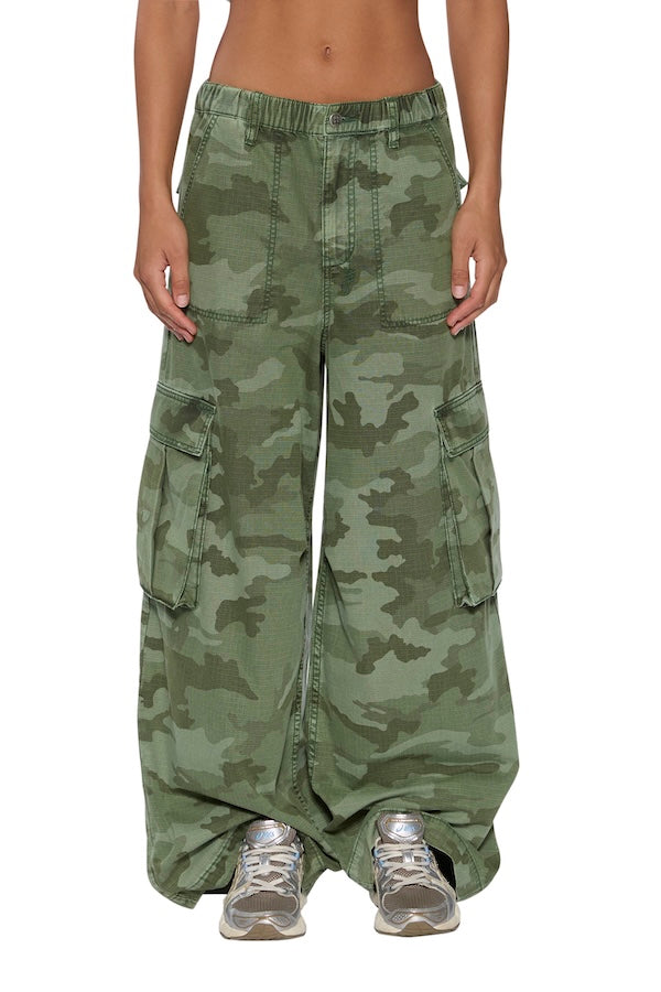 KSUPER CARGO PANT - HASH CAMO