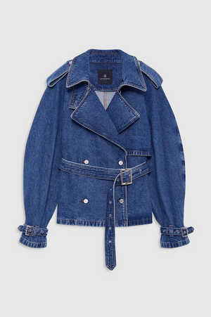 PASCALE TRENCH - CLEAN INDIGO