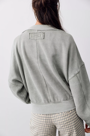 TIMELESS PULLOVER - HEATHER GREY