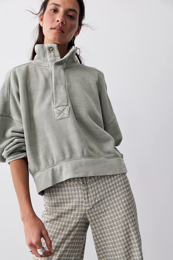 TIMELESS PULLOVER - HEATHER GREY
