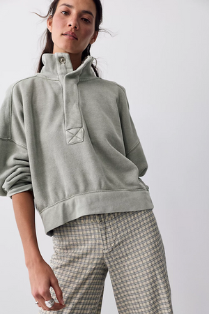 TIMELESS PULLOVER - HEATHER GREY
