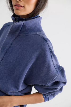 TIMELESS PULLOVER - AQUA