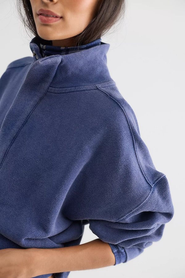 TIMELESS PULLOVER - AQUA