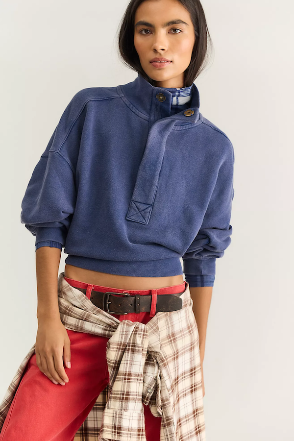 TIMELESS PULLOVER - AQUA