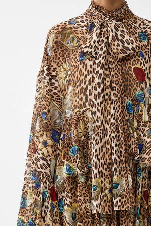 RUFFLE HIGH LOW DRESS - Nazar Nirvana