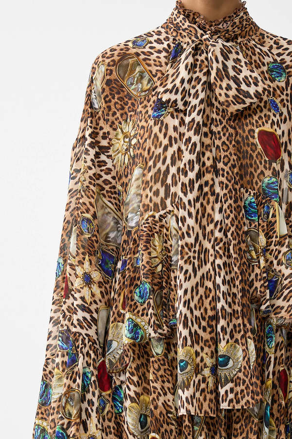 RUFFLE HIGH LOW DRESS - Nazar Nirvana